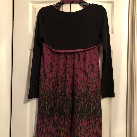 Aryeh Anthropologie Sweater Dress Fit Flare S - Picture 5 of 5